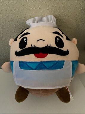 Fiesta Plush Chef Doll in Blue, White, Brown